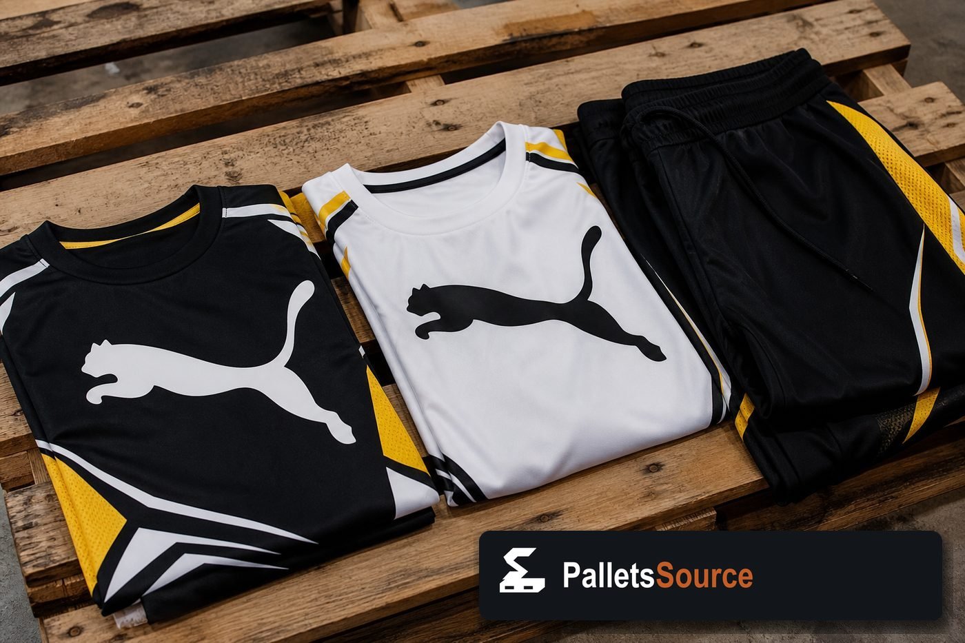 Puma Pallets — Pallet inventory close-up