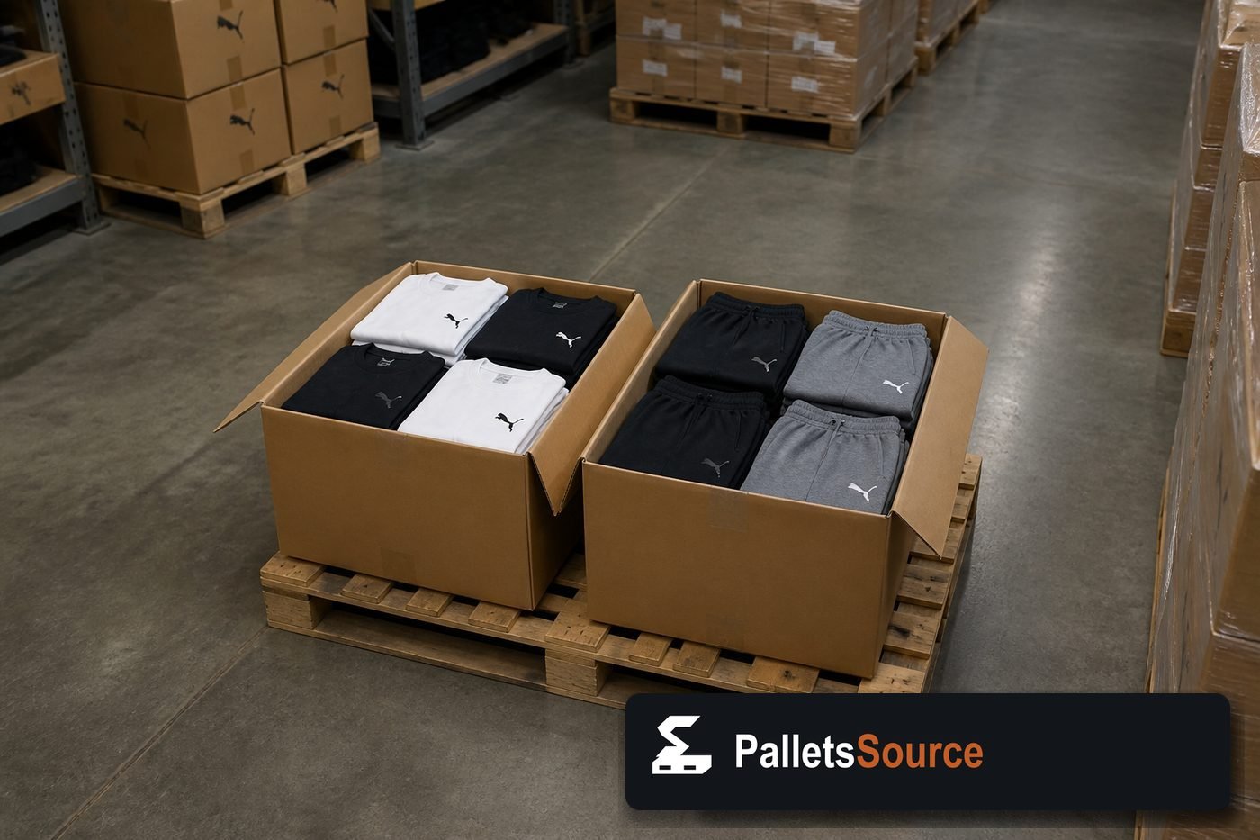 Puma Pallets — Warehouse / shipping context