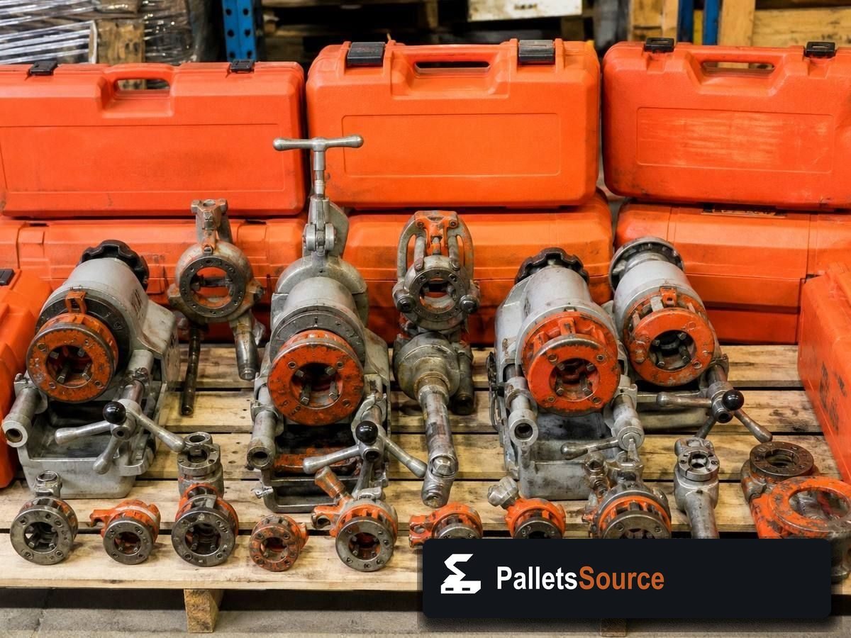 Ridgid Tool Pallets — Warehouse / shipping context