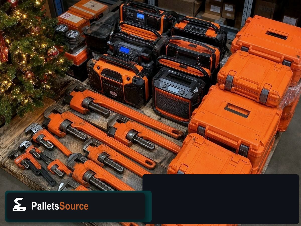Ridgid Tool Pallets — Assorted units you can review before buy