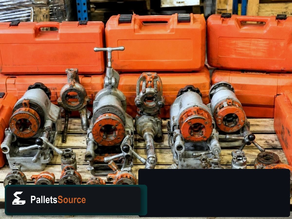 Ridgid Tool Pallets — Staging before your order ships
