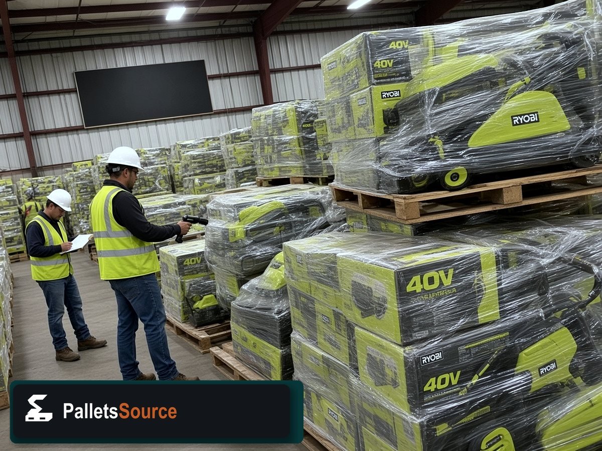 Ryobi Outdoor Power Pallets — Online-ready pallet photo for checkout