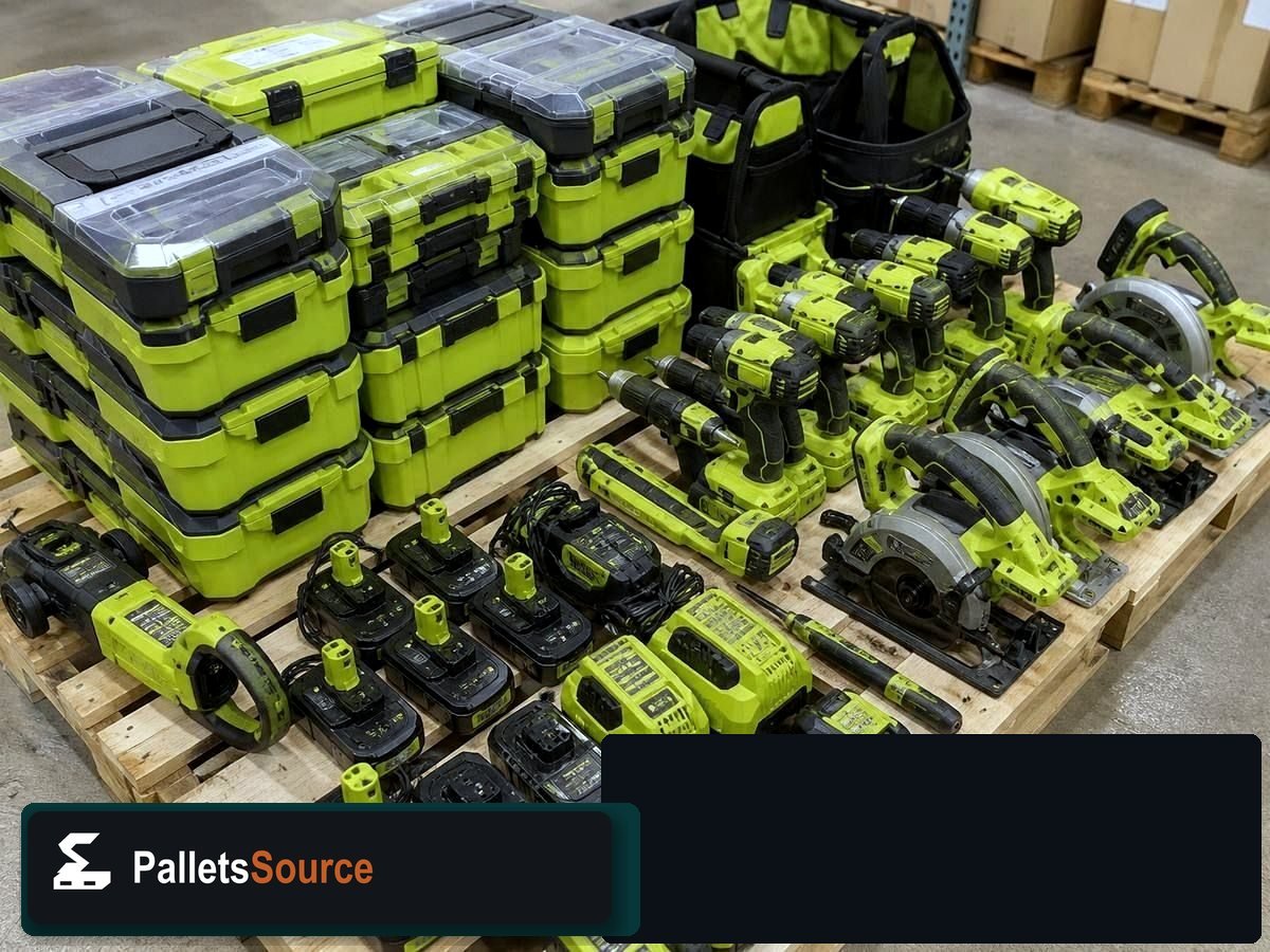 Ryobi Tool Pallets — Online-ready pallet photo for checkout