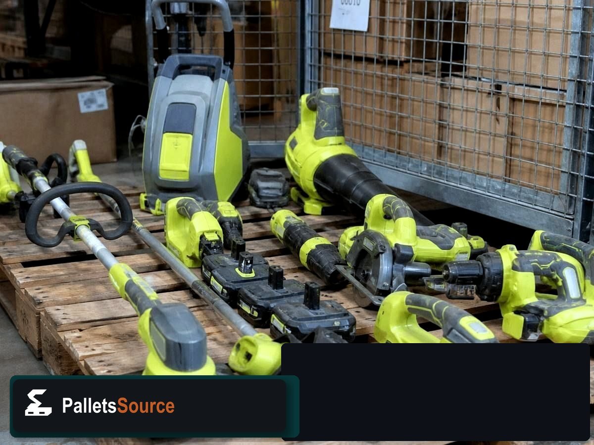 Ryobi Tool Pallets — Assorted units you can review before buy