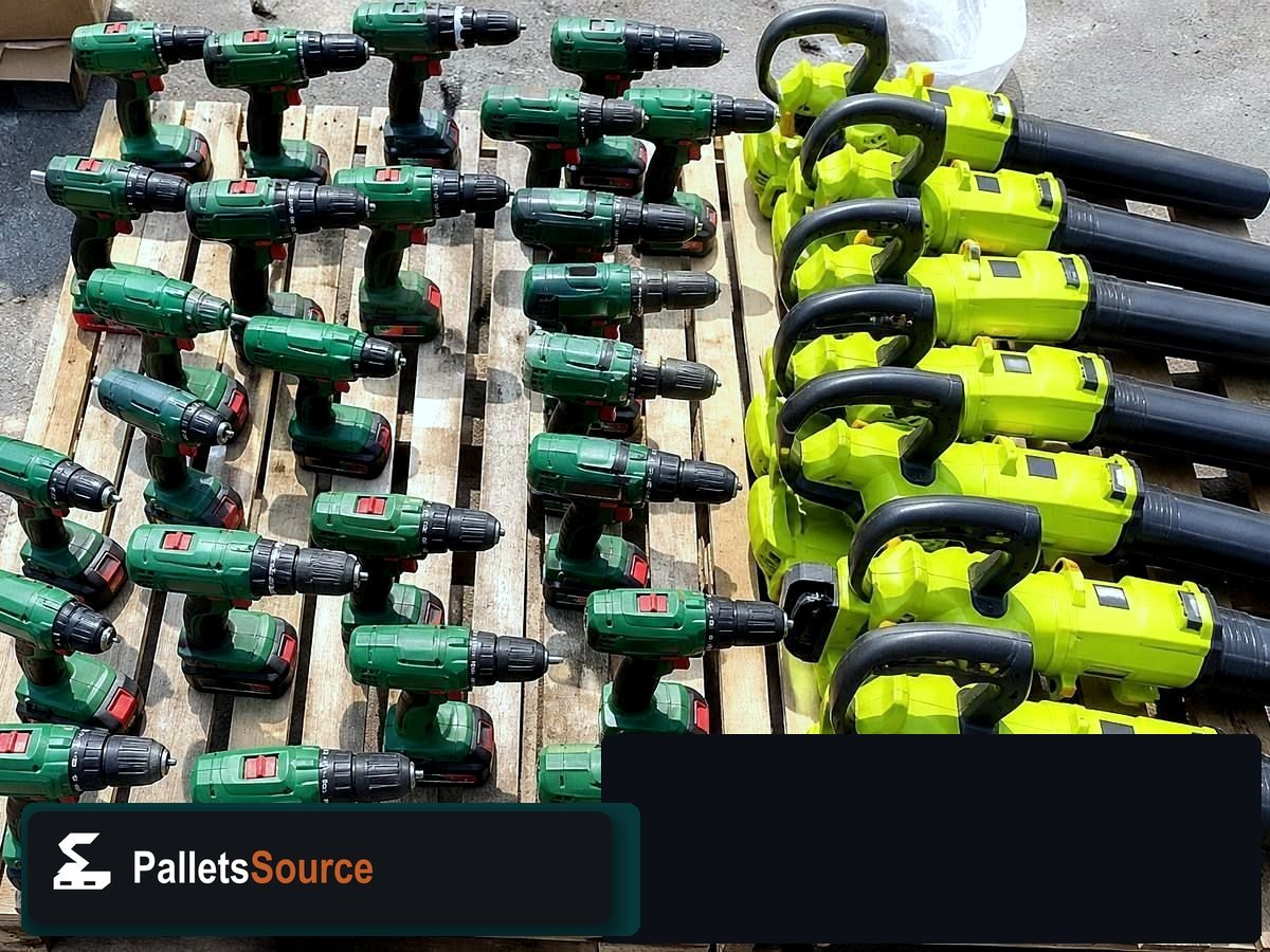 Ryobi Tool Pallets — Freight-ready pallet packing