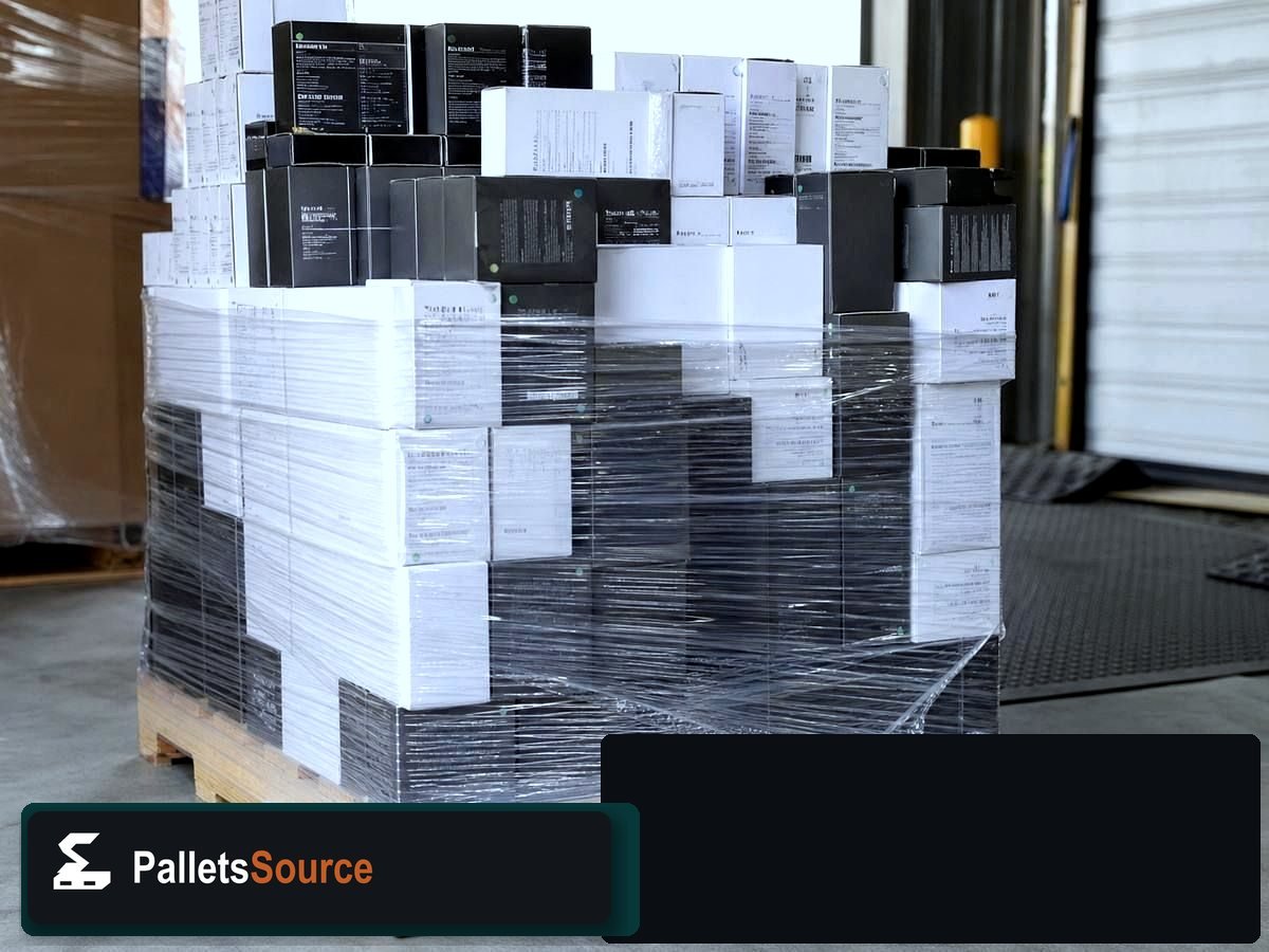 Samsung Electronics Pallets — Freight-ready pallet packing