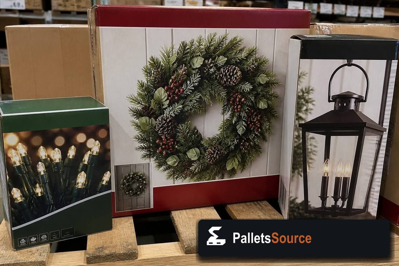 Seasonal Merchandise Pallets — Contents / packed goods detail