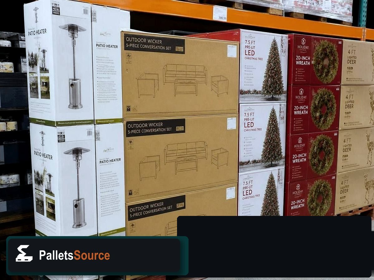 Seasonal Merchandise Pallets — Freight-ready pallet packing