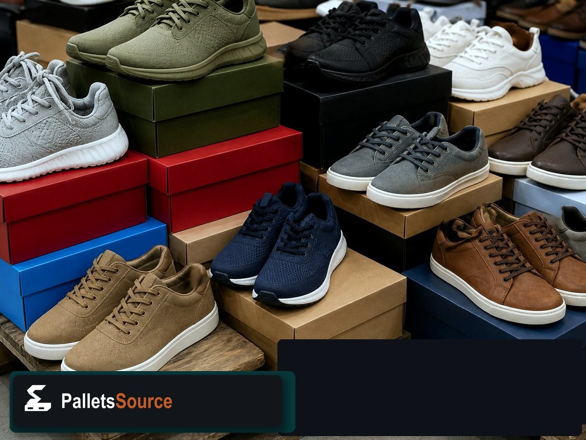 Shoe Pallets — Assorted units you can review before buy