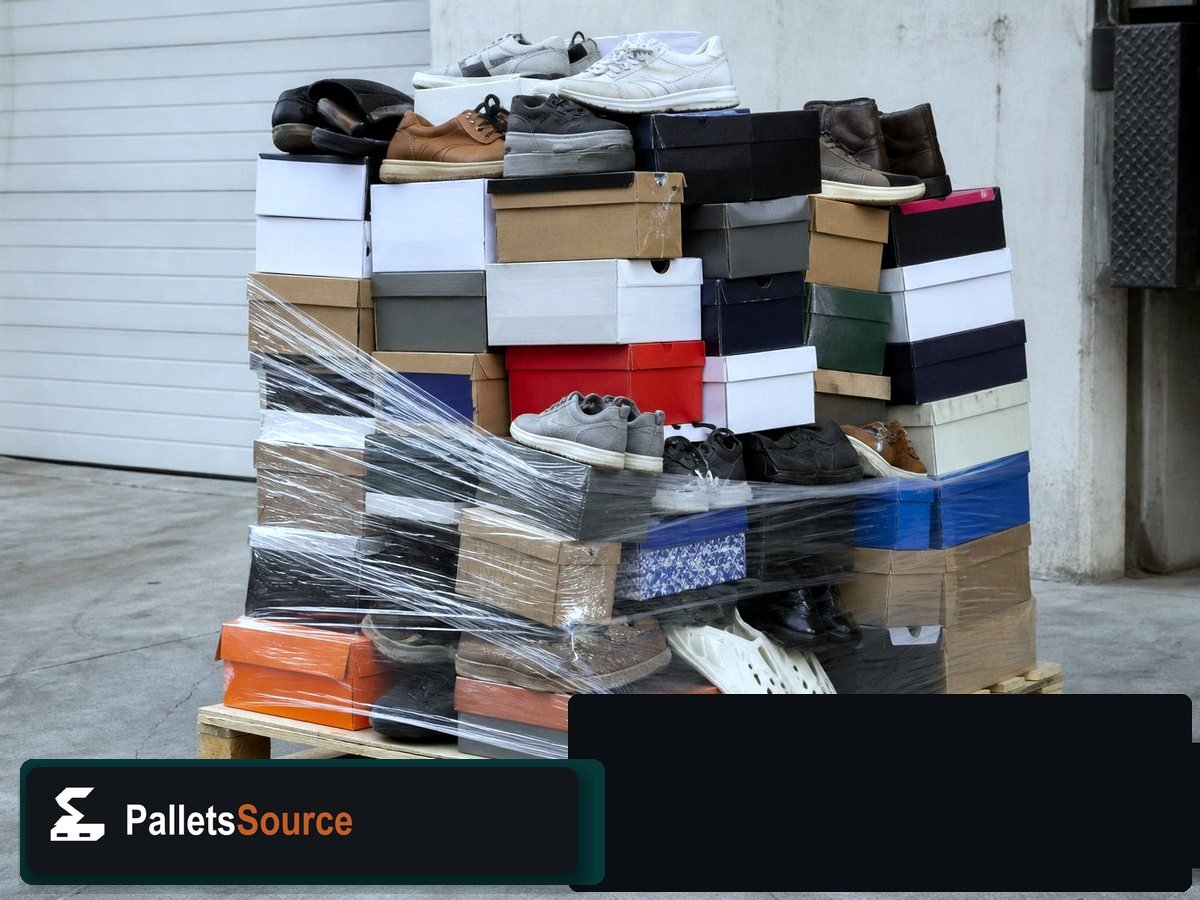 Shoe Pallets — Freight-ready pallet packing