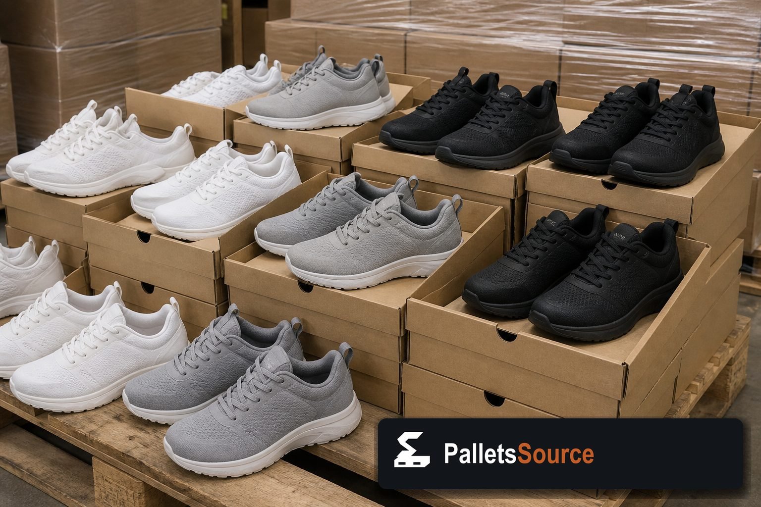 Skechers Pallets — Contents / packed goods detail