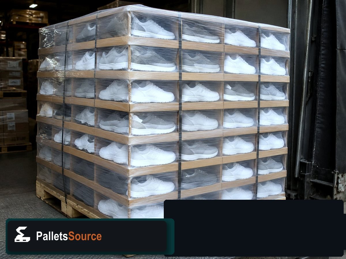 Skechers Pallets — Staging before your order ships