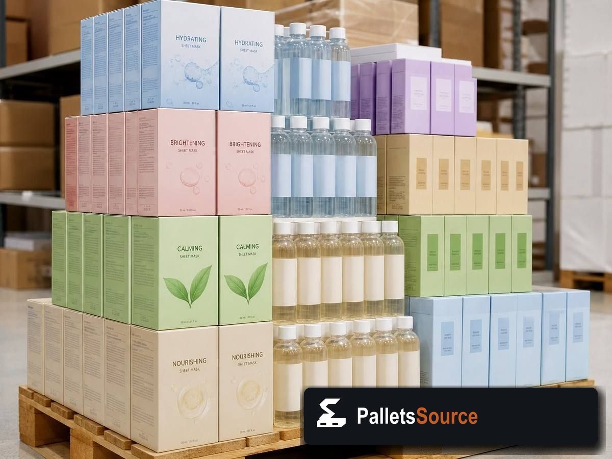 Skincare Pallets — Second pallet angle