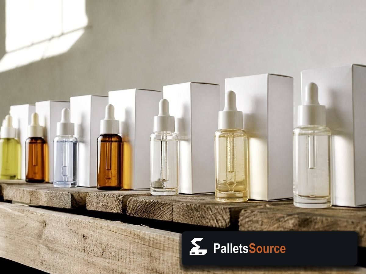 Skincare Pallets — Warehouse / shipping context