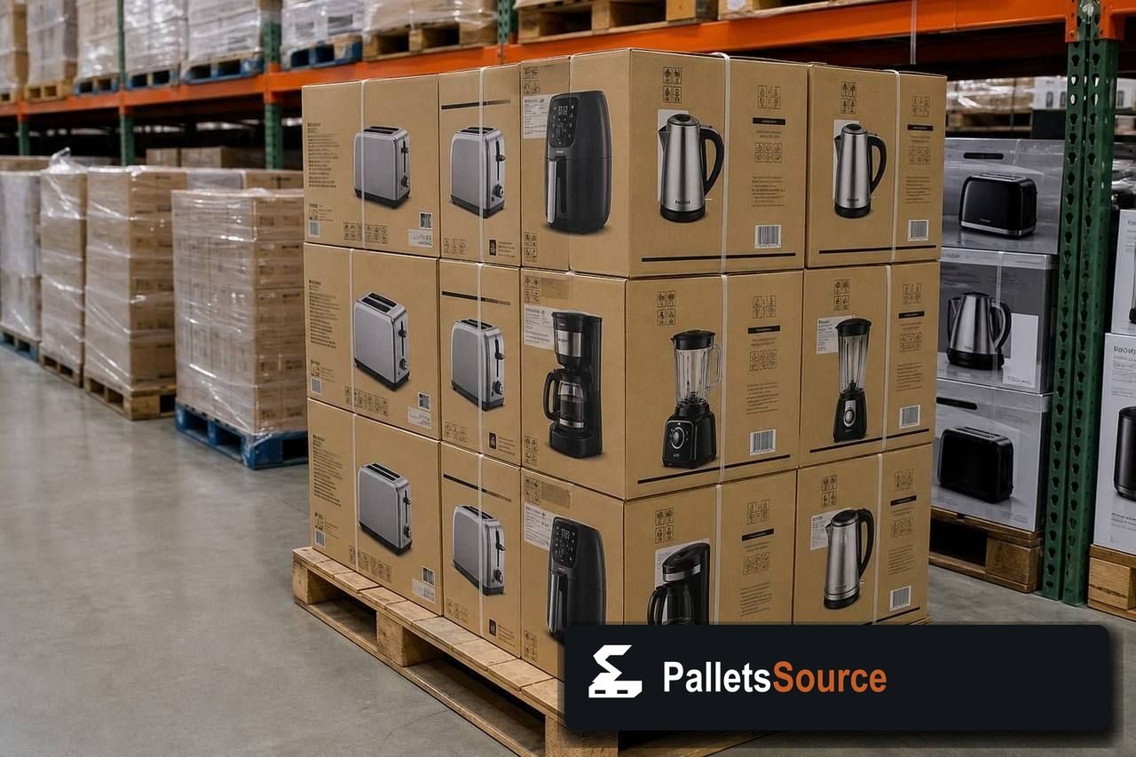 Small Appliance Pallets — Second pallet angle