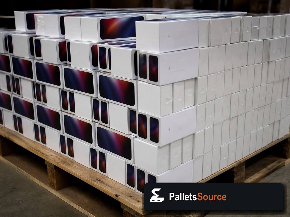 Smartphone Pallets — Contents / packed goods detail