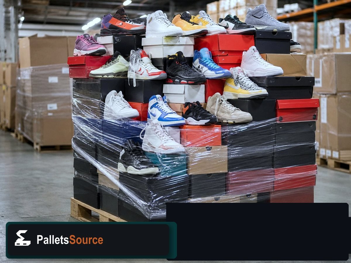Sneaker Pallets — Freight-ready pallet packing