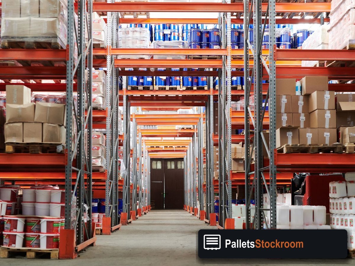 Soft Drink Pallets — Staging before your order ships