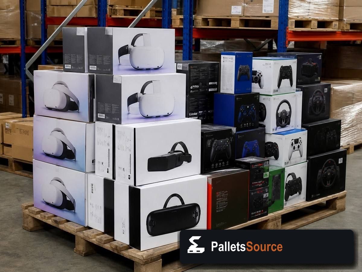 Sony Electronics Pallets — Warehouse / shipping context