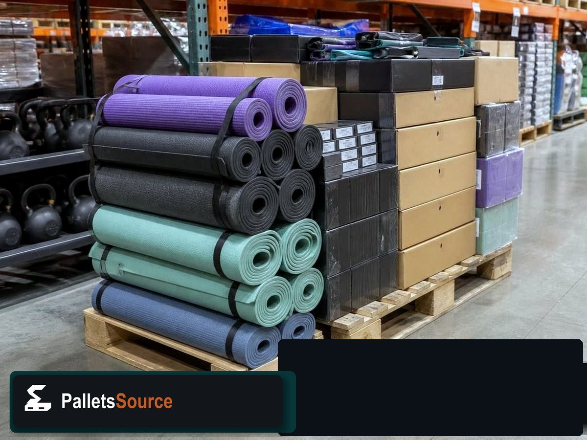 Sporting Goods Pallets — Freight-ready pallet packing
