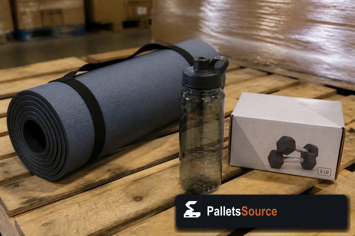 Sporting Goods Pallets — Contents / packed goods detail