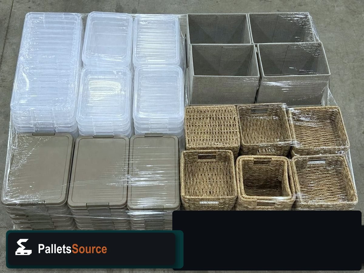Storage & Organization Pallets — Assorted units you can review before buy
