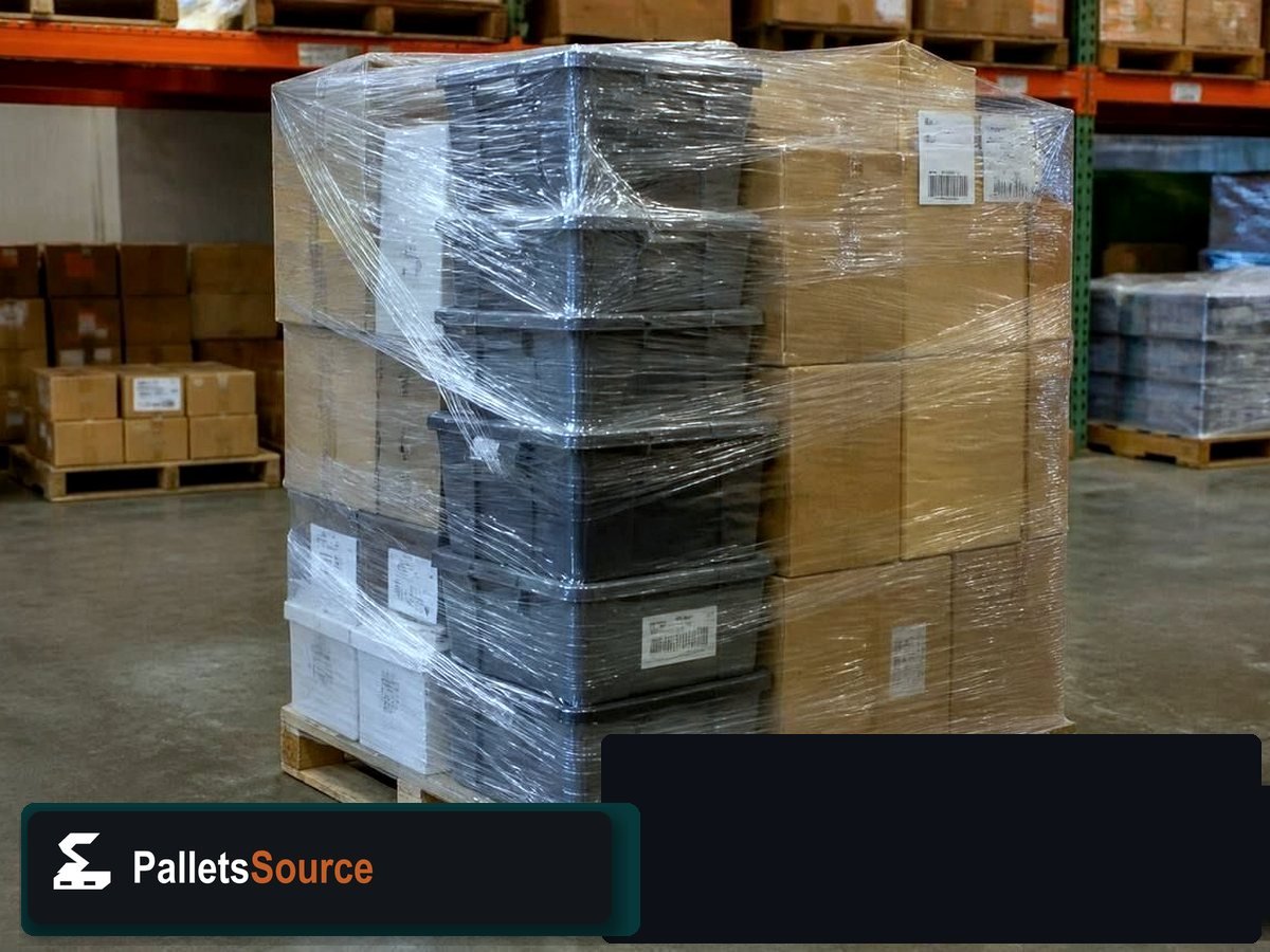 Storage & Organization Pallets — Staging before your order ships
