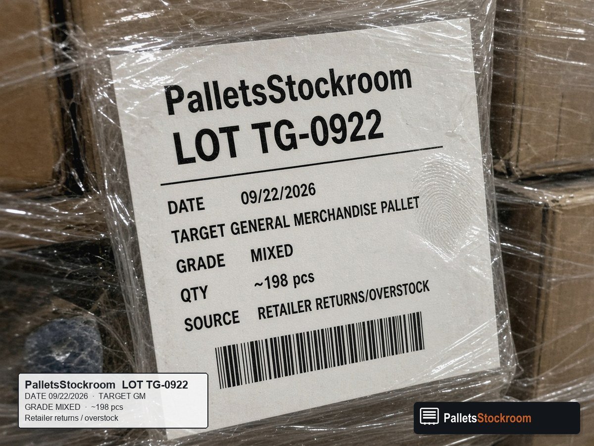 Target General Merchandise Pallets — Freight-ready pallet packing