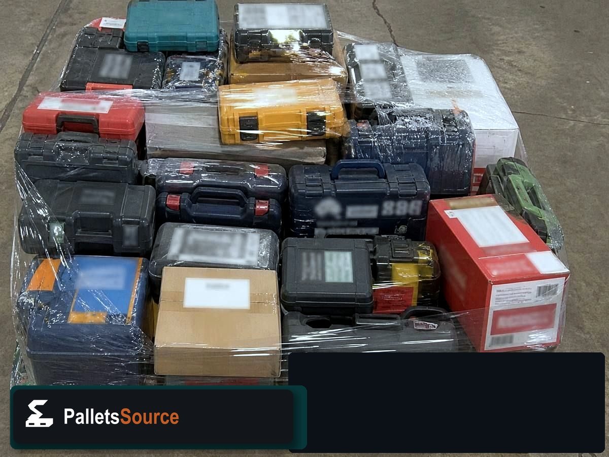 Tool Liquidation Pallets — Assorted units you can review before buy