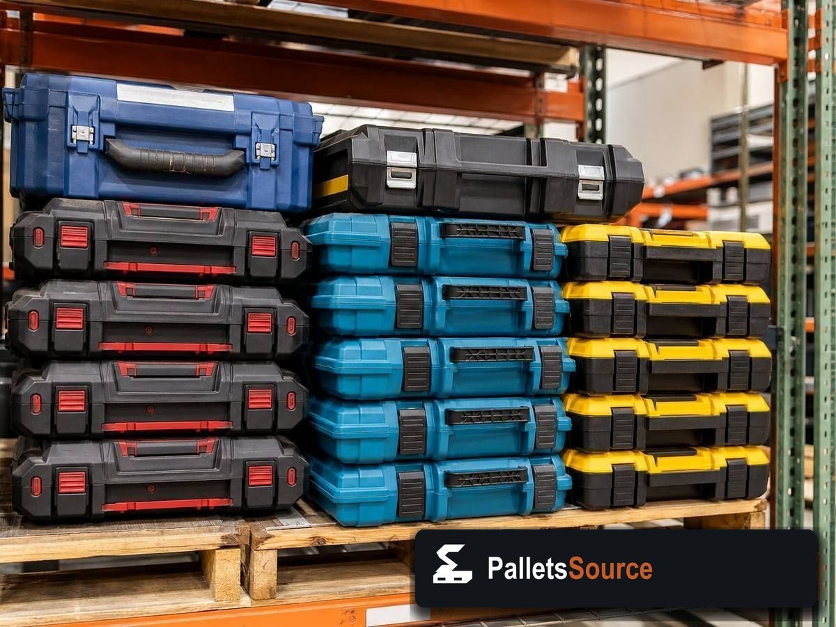 Tool Pallets — Pallet inventory close-up