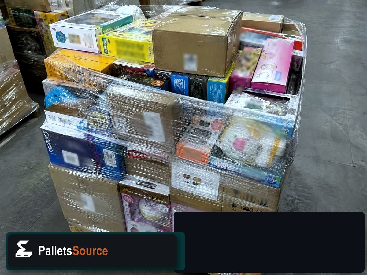 Toy Liquidation Pallets — Freight-ready pallet packing