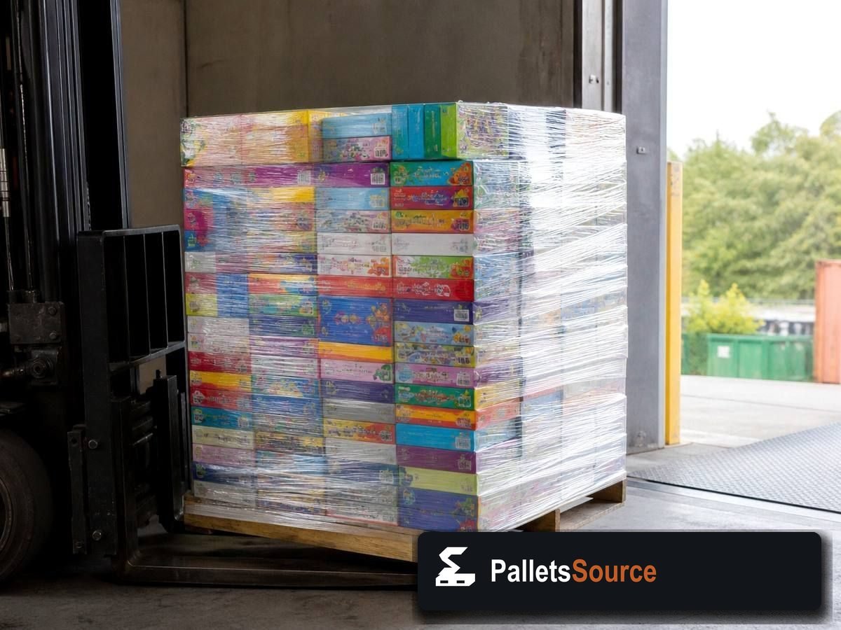 Toy Pallets — Full pallet view