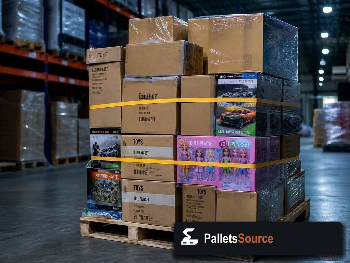 Toy Pallets — Contents / packed goods detail
