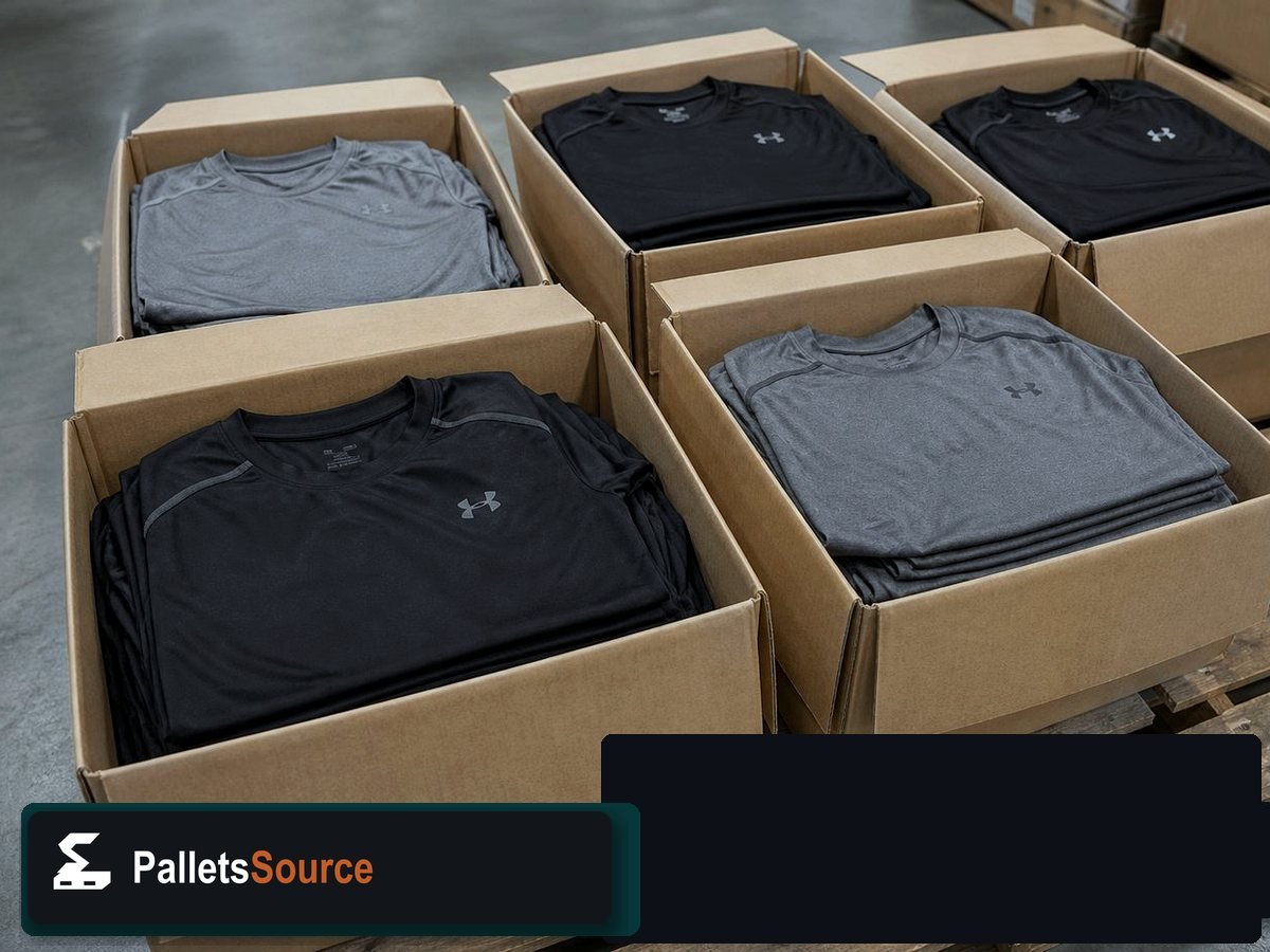 Under Armour Pallets — Freight-ready pallet packing