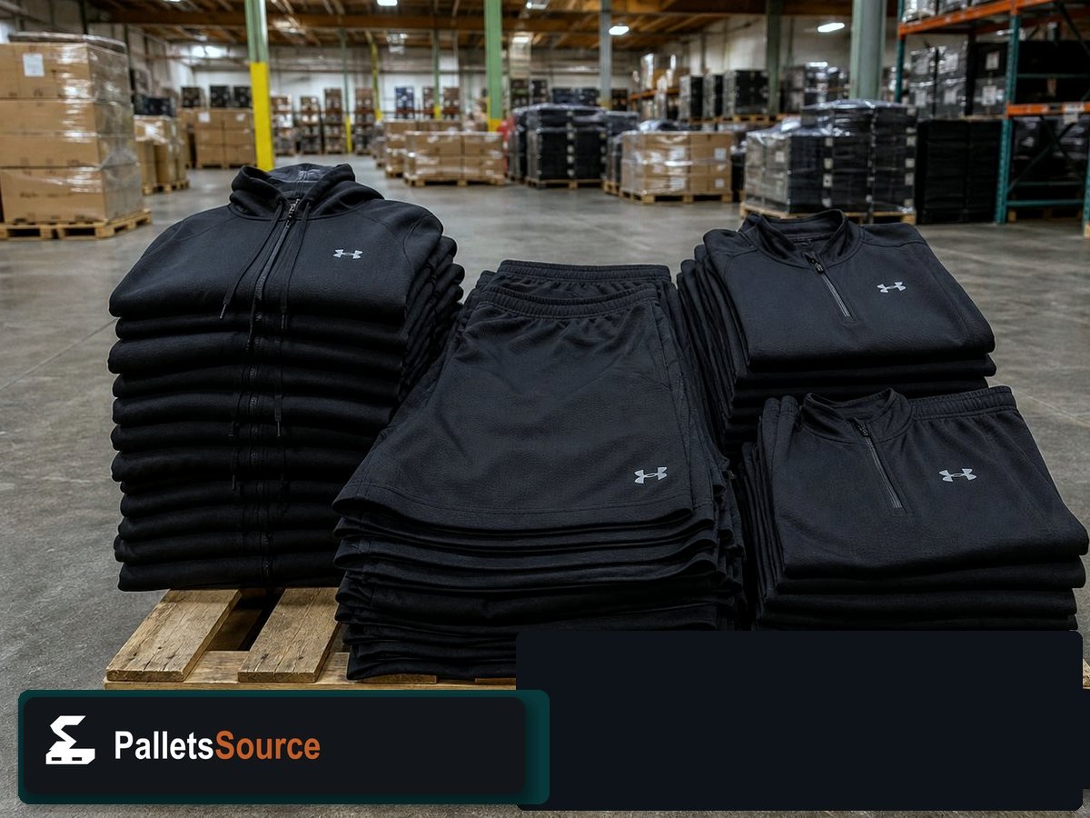 Under Armour Pallets — Staging before your order ships