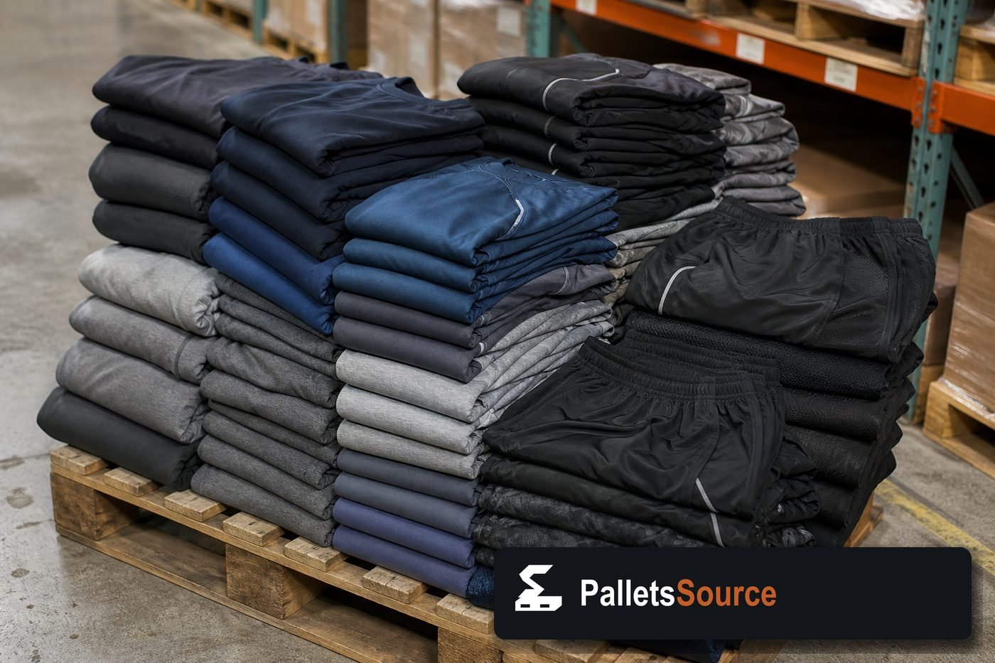 Under Armour Pallets — Full pallet view