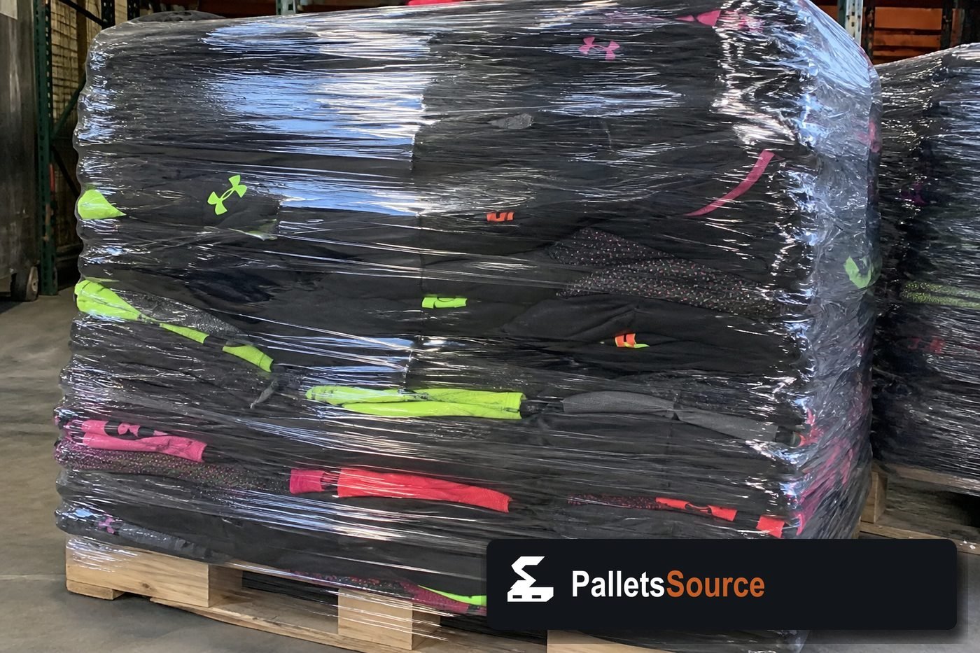 Under Armour Pallets — Contents / packed goods detail