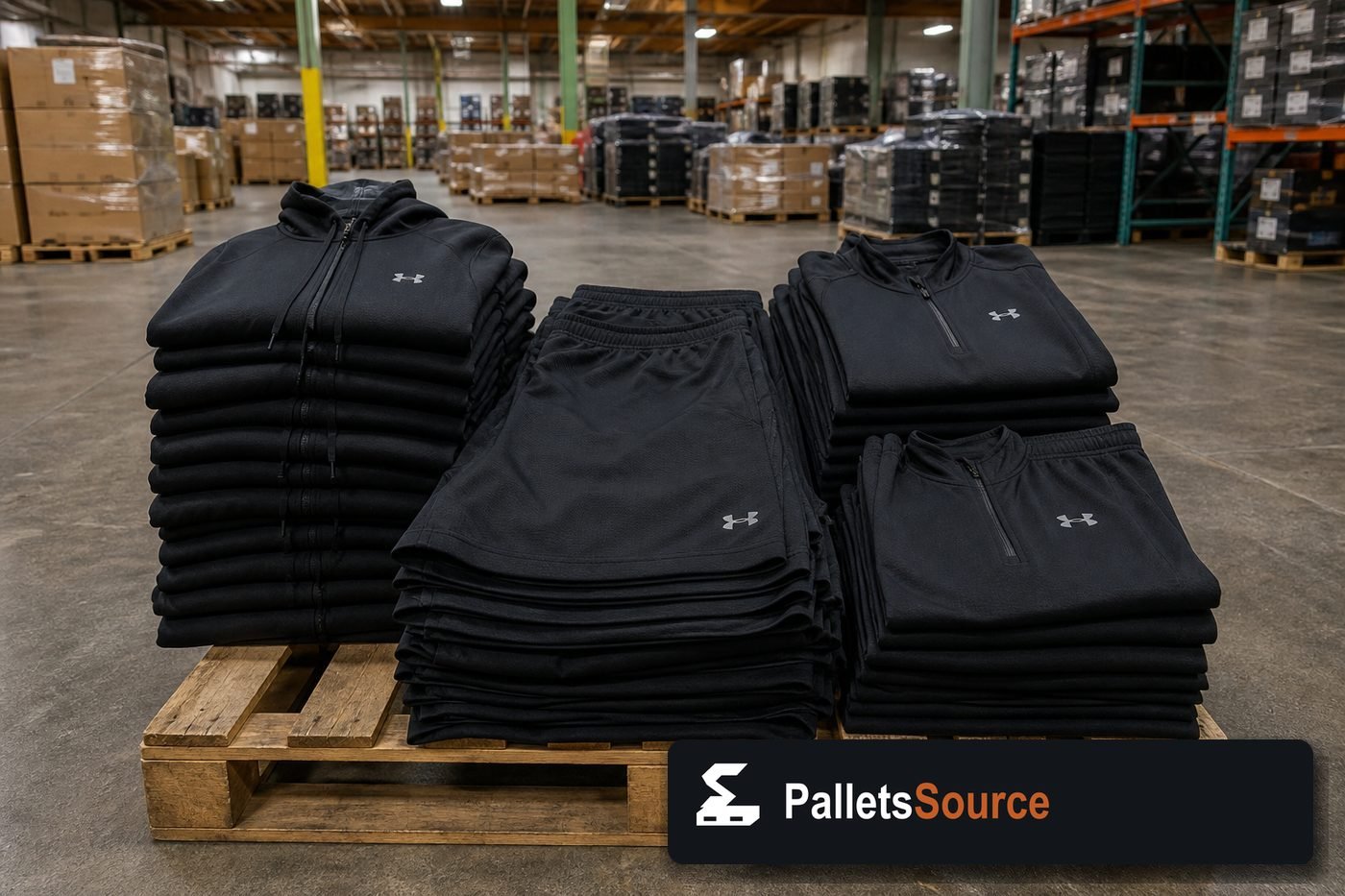 Under Armour Pallets — Warehouse / shipping context