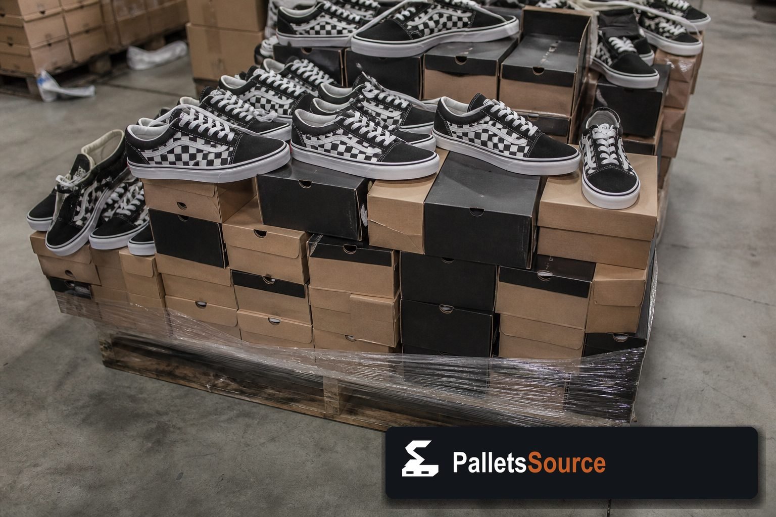 Vans Pallets — Full pallet view