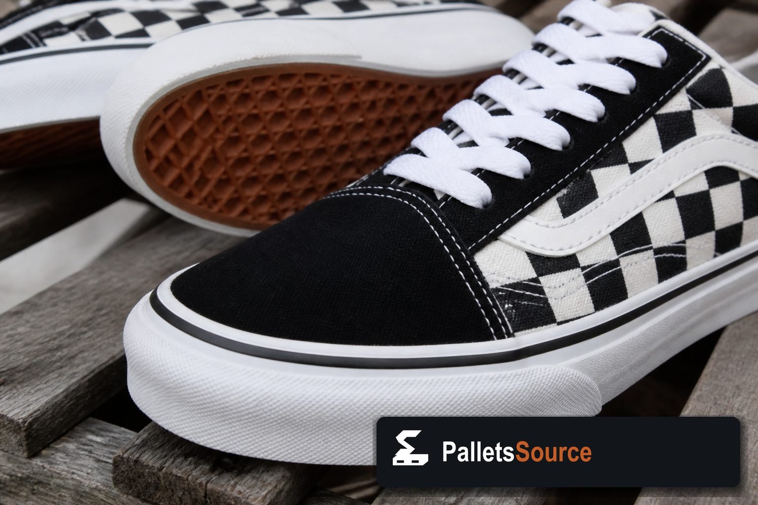 Vans Pallets — Pallet inventory close-up