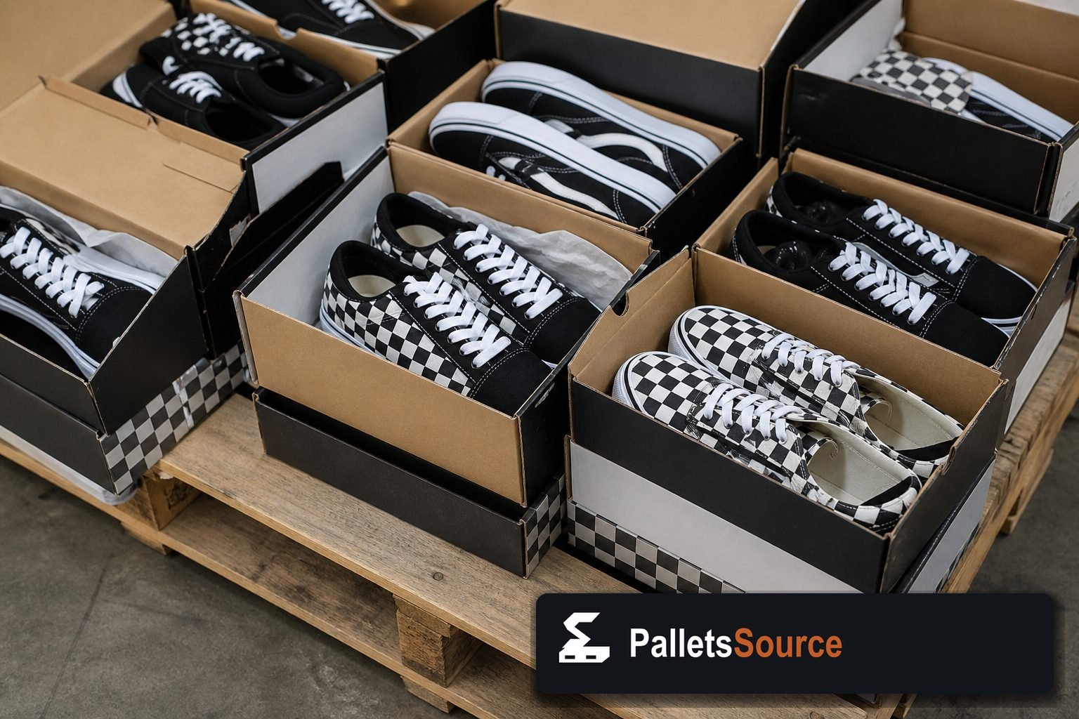 Vans Pallets — Contents / packed goods detail