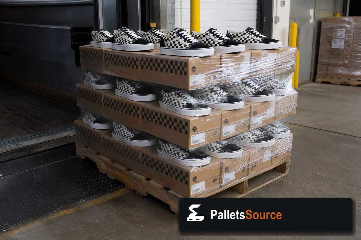 Vans Pallets — Warehouse / shipping context