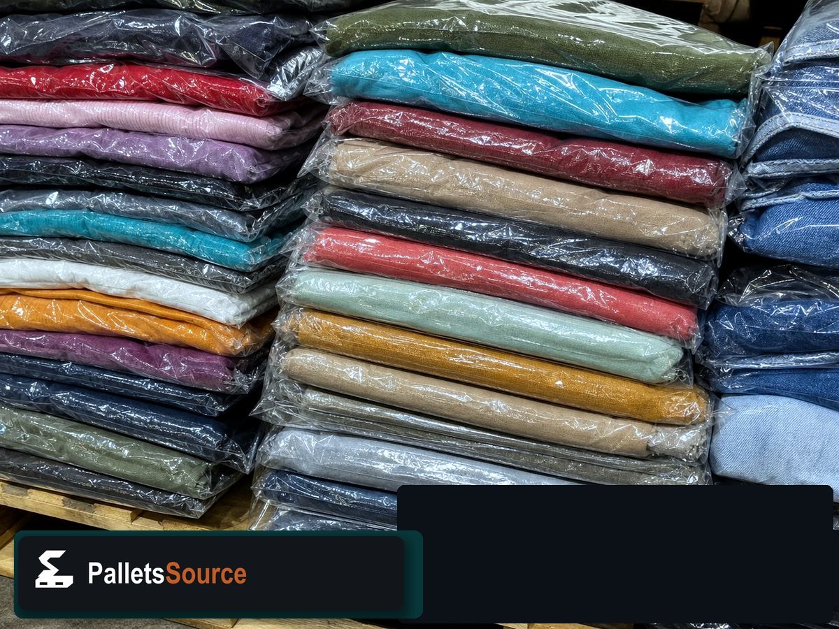 Wholesale Clothing Pallets — Assorted units you can review before buy