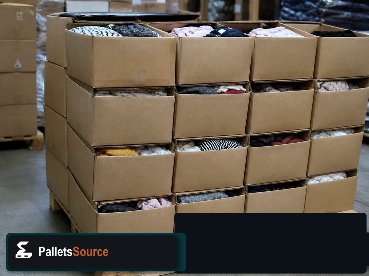 Wholesale Clothing Pallets — Freight-ready pallet packing