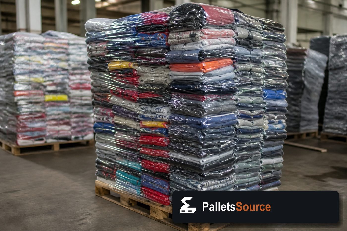 Wholesale Clothing Pallets — Contents / packed goods detail