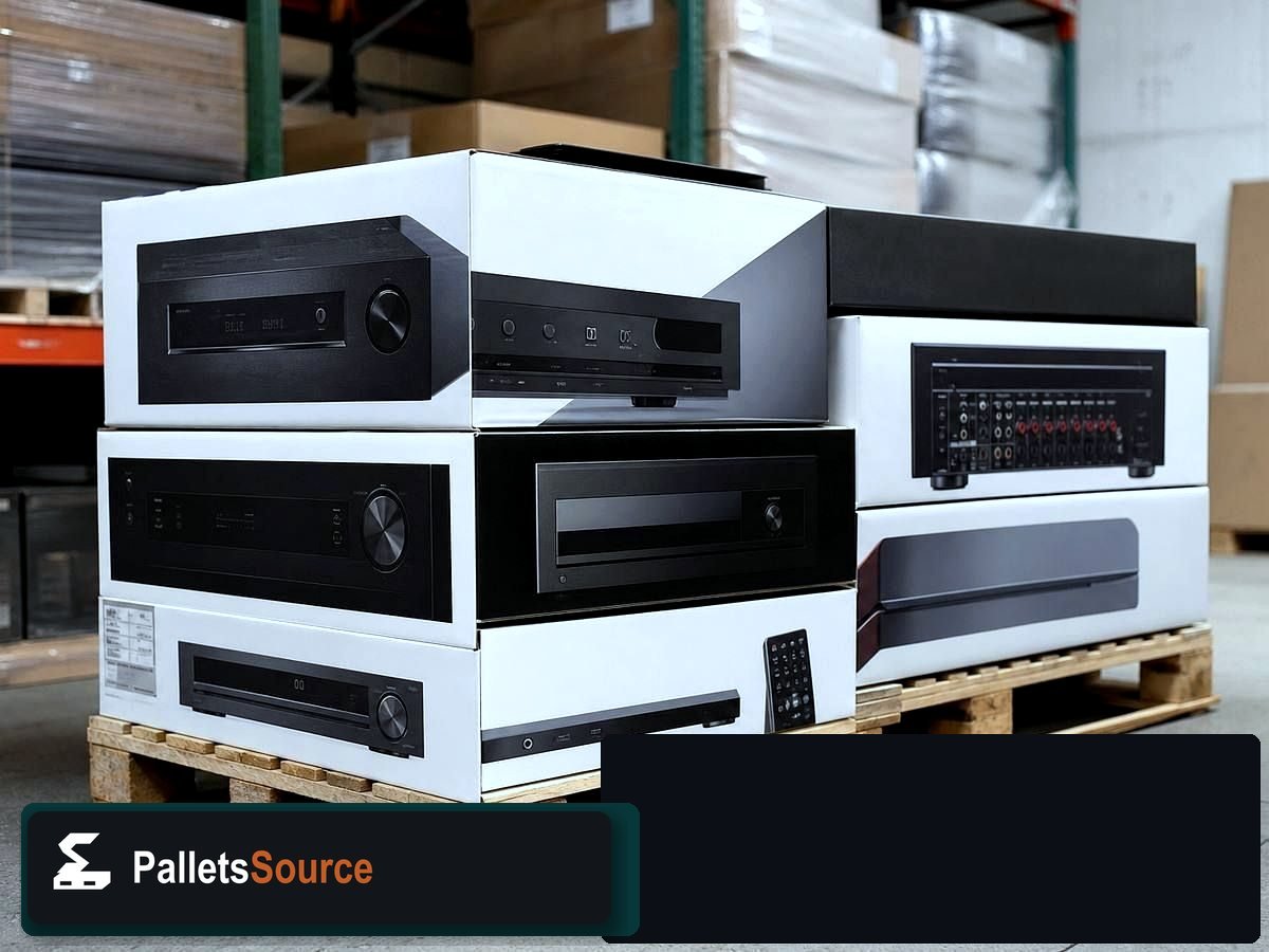 Wholesale Electronics Pallets — Staging before your order ships