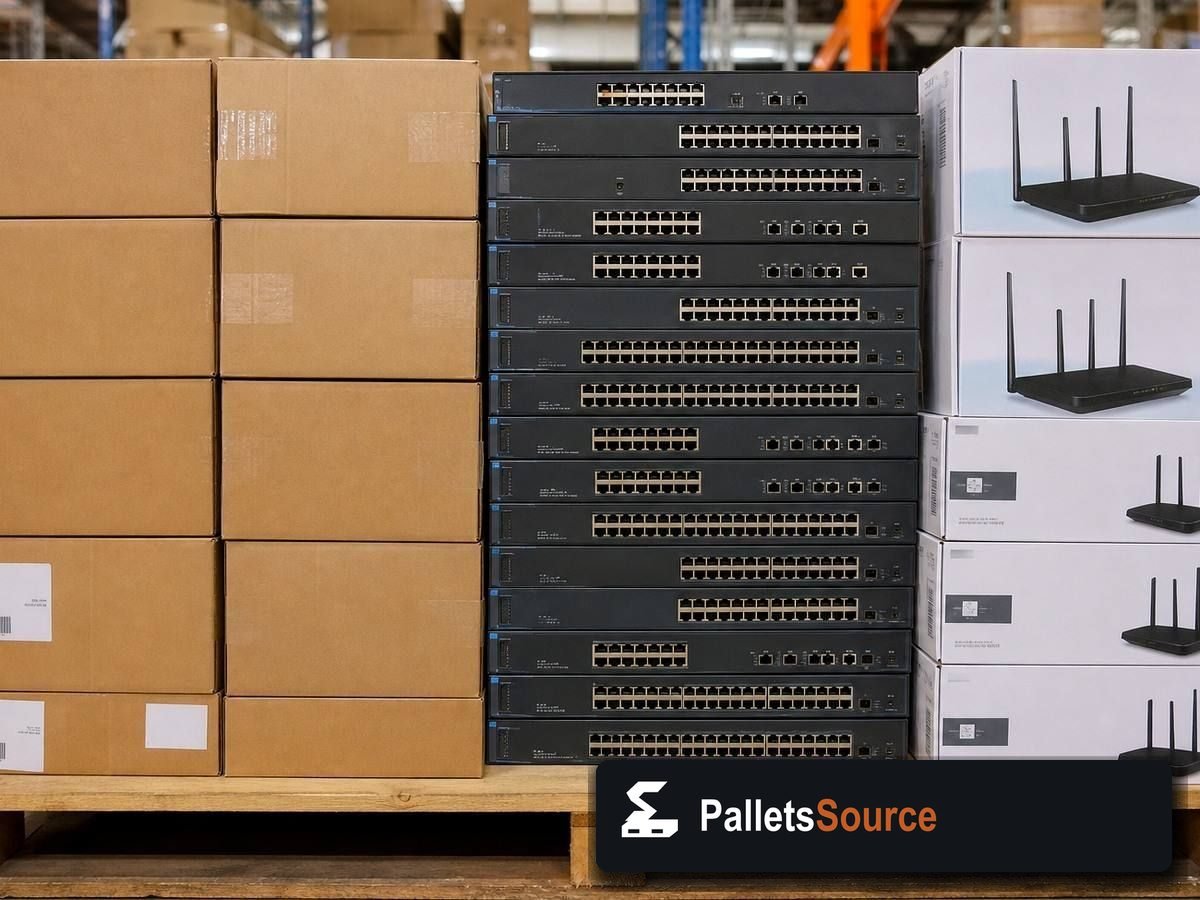 Wholesale Electronics Pallets — Contents / packed goods detail