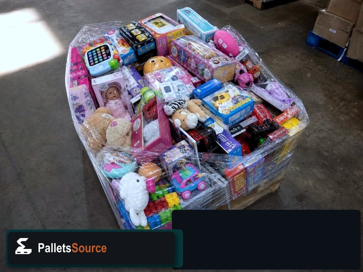 Wholesale Toy Pallets — Freight-ready pallet packing