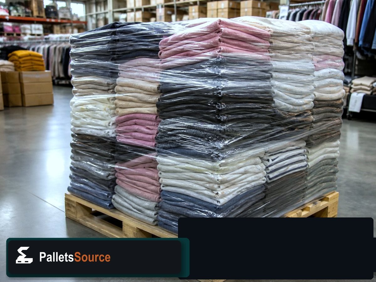 Women's Clothing Pallets — Staging before your order ships